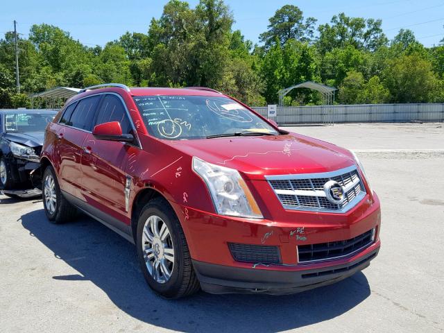 3GYFNAEY9BS609710 - 2011 CADILLAC SRX LUXURY RED photo 1