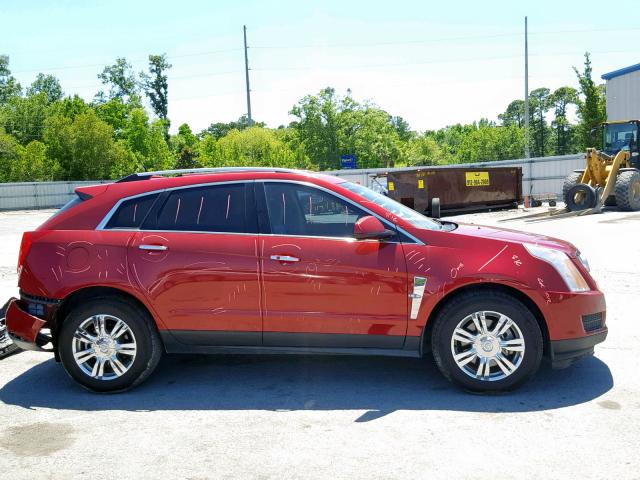 3GYFNAEY9BS609710 - 2011 CADILLAC SRX LUXURY RED photo 9