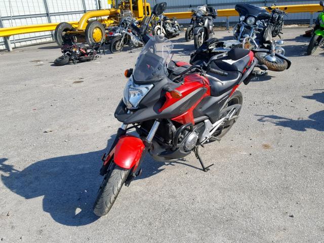 JH2RC6355DK100590 - 2013 HONDA NC700X RED photo 2