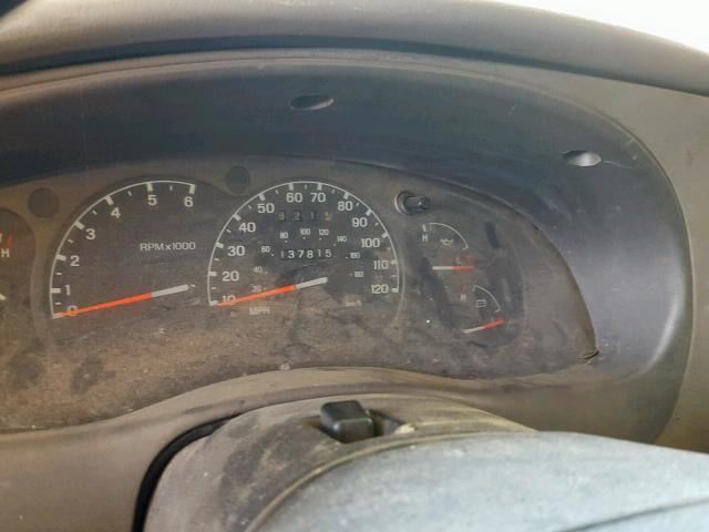 4F4YR12C31TM04987 - 2001 MAZDA B2500 BLUE photo 8