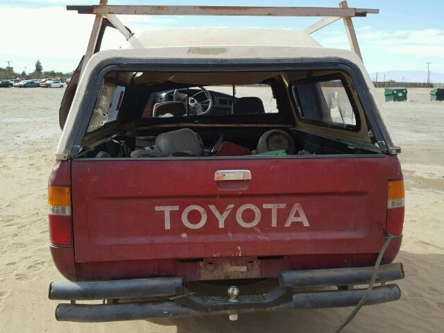 JT4RN81A9L5090464 - 1990 TOYOTA PICKUP 1/2 BROWN photo 10