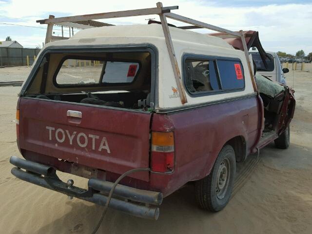 JT4RN81A9L5090464 - 1990 TOYOTA PICKUP 1/2 BROWN photo 4