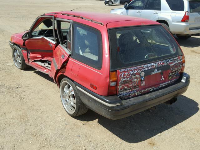 1FARP15J5RW232295 - 1994 FORD ESCORT LX RED photo 3