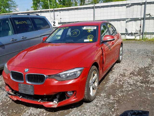 WBA3C1C5XCF431848 - 2012 BMW 328 I SULE RED photo 2