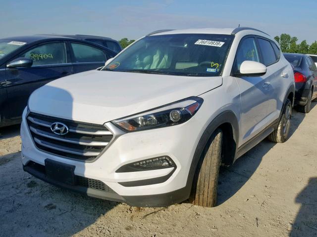 KM8J33A45HU494967 - 2017 HYUNDAI TUCSON LIM WHITE photo 2