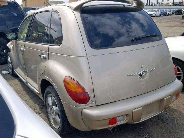 3C8FY68844T203058 - 2004 CHRYSLER PT CRUISER GOLD photo 3