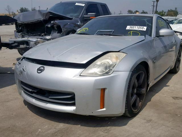 JN1AZ34D36M301164 - 2006 NISSAN 350Z COUPE SILVER photo 2