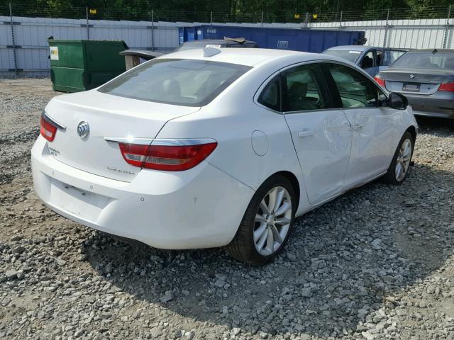 1G4PR5SK7F4115949 - 2015 BUICK VERANO CON WHITE photo 4