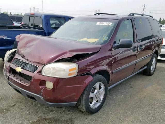 1GNDV23167D176211 - 2007 CHEVROLET UPLANDER L 紫色 照片 2