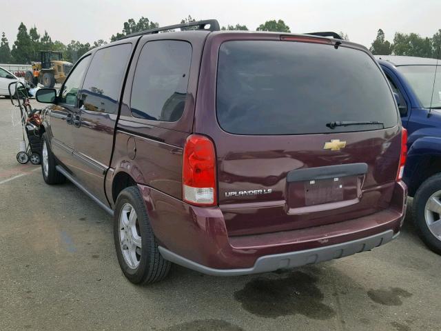 1GNDV23167D176211 - 2007 CHEVROLET UPLANDER L 紫色 照片 3