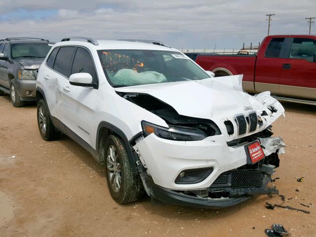 1C4PJLLB1KD110996 - 2019 JEEP CHEROKEE L WHITE photo 1