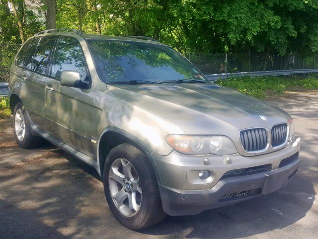 5UXFA13545LY08246 - 2005 BMW X5 3.0I GOLD photo 1