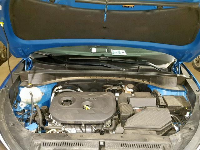 KM8J33A49GU126743 - 2016 HYUNDAI TUCSON LIM BLUE photo 7