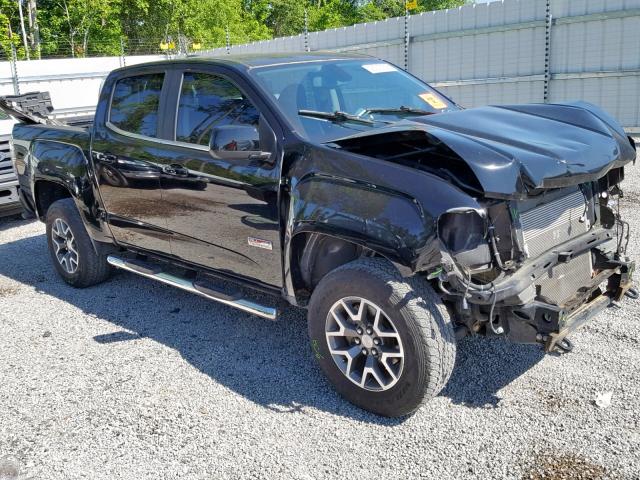 1GTG6CE39G1146340 - 2016 GMC CANYON SLE BLACK photo 1