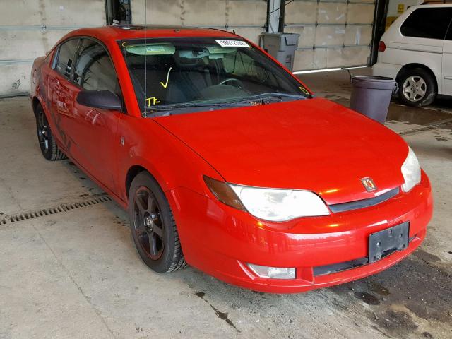 1G8AV14F04Z104980 - 2004 SATURN ION LEVEL RED photo 1