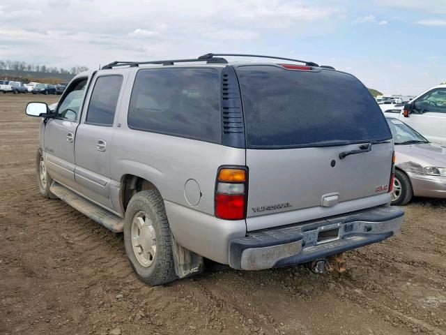 1GKFK16Z05J179937 - 2005 GMC YUKON XL K TAN photo 3