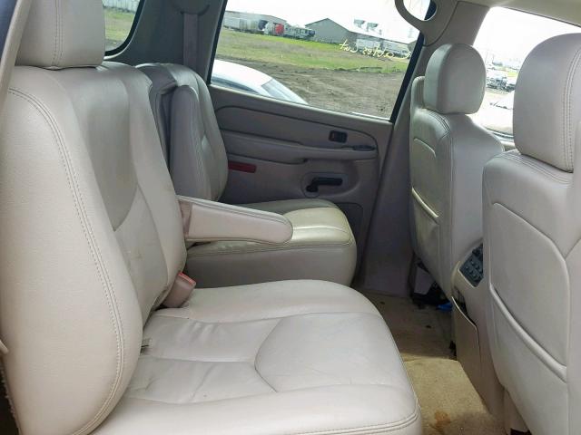 1GKFK16Z05J179937 - 2005 GMC YUKON XL K TAN photo 6