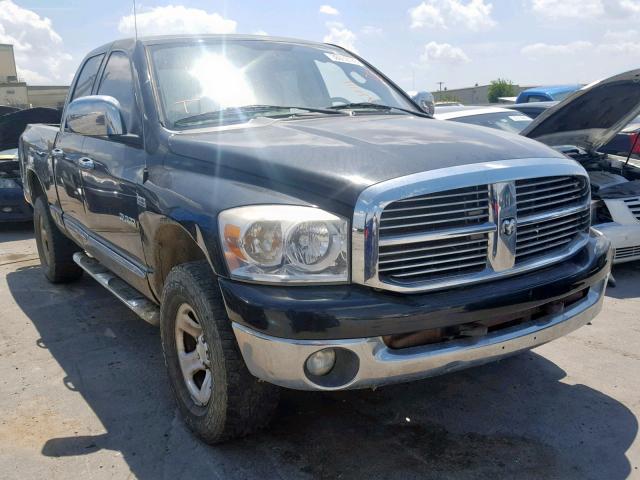 1D7HU18238S518807 - 2008 DODGE RAM 1500 S BLACK photo 1