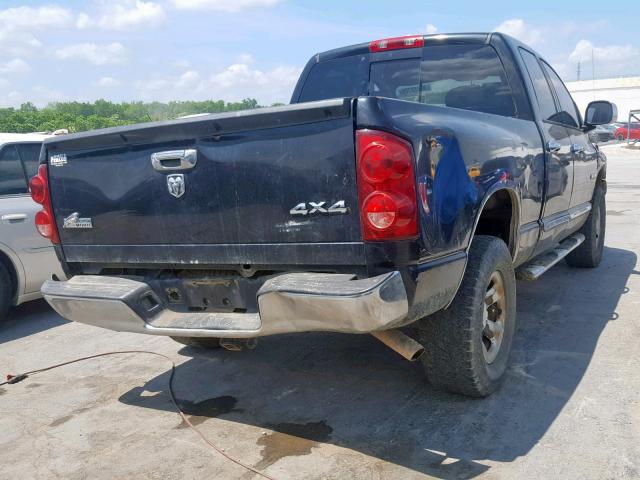 1D7HU18238S518807 - 2008 DODGE RAM 1500 S BLACK photo 4