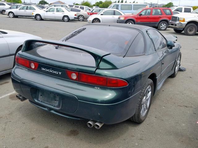 JA3AM84J0WY002124 - 1998 MITSUBISHI 3000 GT SL GREEN photo 4