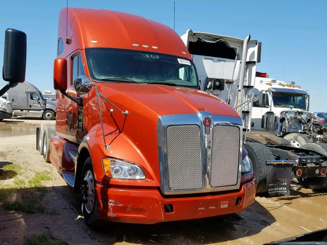 1XKFD49X8CJ306257 - 2012 KENWORTH CONSTRUCTI RED photo 1