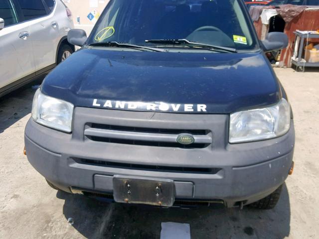 SALNM22212A375437 - 2002 LAND ROVER FREELANDER BLUE photo 9