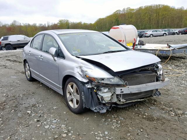 2HGFA16918H343105 - 2008 HONDA CIVIC EXL SILVER photo 1