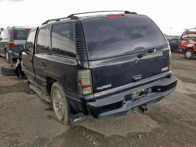 1GKEK63UX4J291757 - 2004 GMC YUKON DENA BLACK photo 3