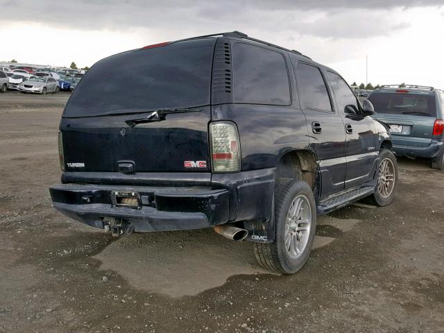 1GKEK63UX4J291757 - 2004 GMC YUKON DENA BLACK photo 4