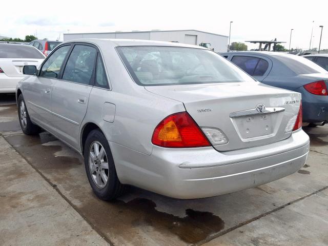 4T1BF28B11U158264 - 2001 TOYOTA AVALON XL GRAY photo 3