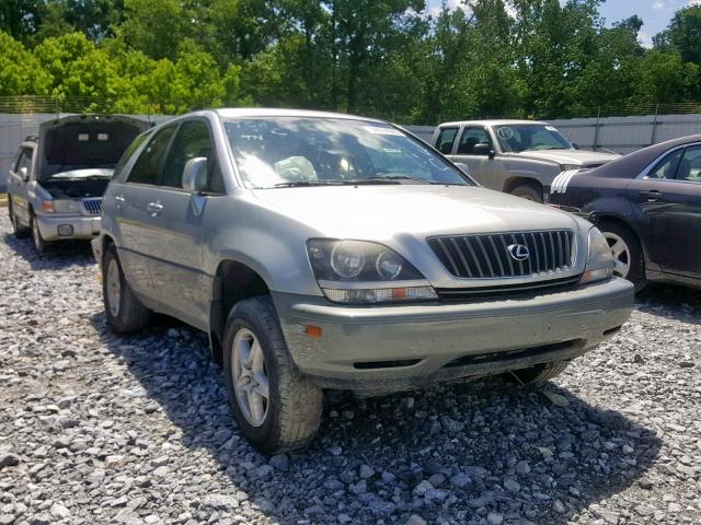 JT6HF10U6Y0158775 - 2000 LEXUS RX 300 SILVER photo 1