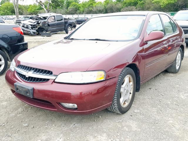 1N4DL01A1YC185983 - 2000 NISSAN ALTIMA XE MAROON photo 2