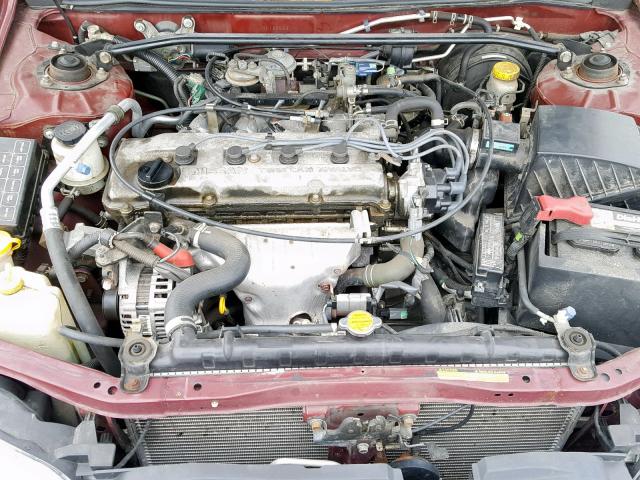 1N4DL01A1YC185983 - 2000 NISSAN ALTIMA XE MAROON photo 7