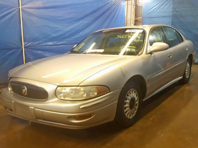 1G4HP52K244160126 - 2004 BUICK LESABRE CU SILVER photo 2