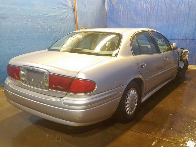 1G4HP52K244160126 - 2004 BUICK LESABRE CU SILVER photo 4