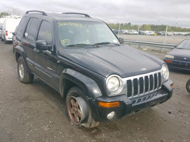 1J8GL58K42W254408 - 2002 JEEP LIBERTY LI BLACK photo 1