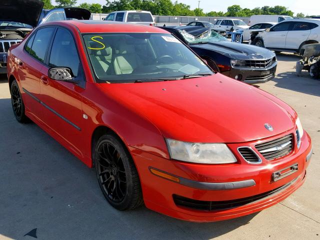 YS3FD49Y661100890 - 2006 SAAB 9-3 RED photo 9