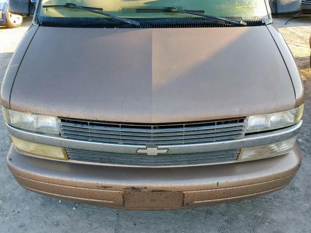 1GNDM19X42B122273 - 2002 CHEVROLET ASTRO BROWN photo 7