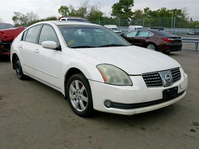 1N4BA41E14C818564 - 2004 NISSAN MAXIMA SE WHITE photo 1