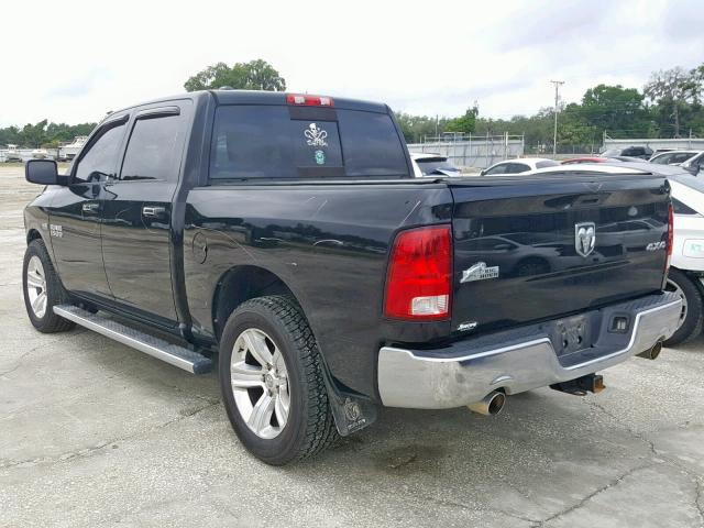 1C6RR7LT4ES388199 - 2014 RAM 1500 SLT BLACK photo 3