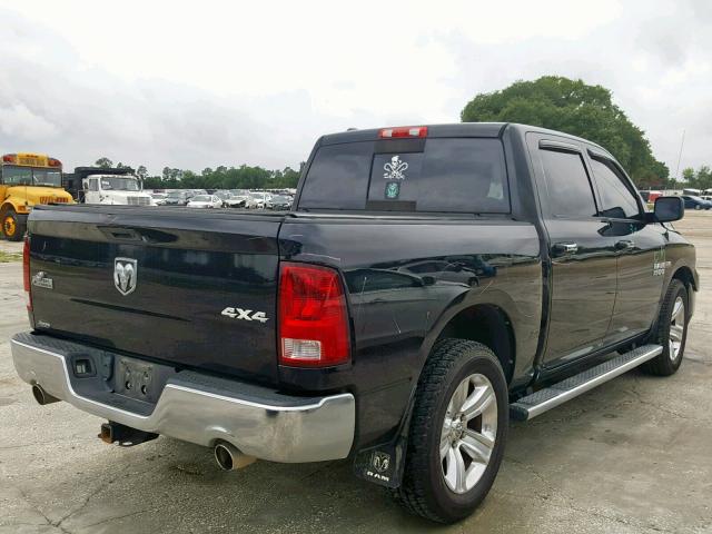 1C6RR7LT4ES388199 - 2014 RAM 1500 SLT BLACK photo 4