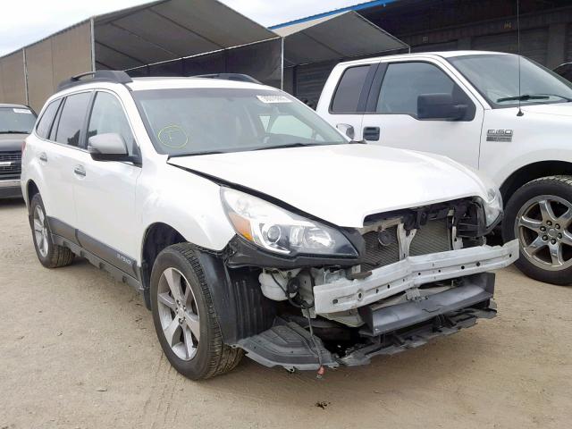 4S4BRDSC5D2271624 - 2013 SUBARU OUTBACK 3. WHITE photo 1