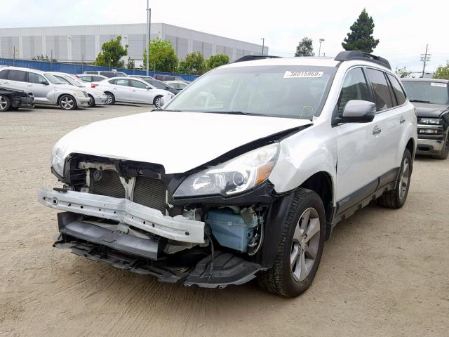 4S4BRDSC5D2271624 - 2013 SUBARU OUTBACK 3. WHITE photo 2