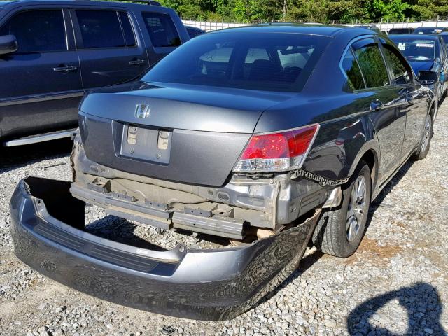 1HGCP2F46AA028204 - 2010 HONDA ACCORD LXP GRAY photo 4