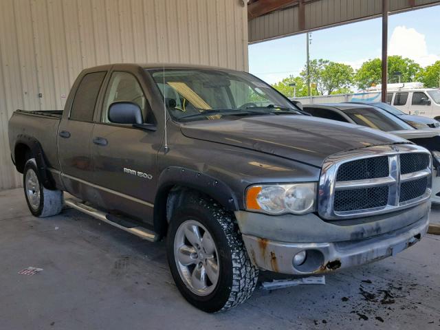 1D7HU18D25J578967 - 2005 DODGE RAM 1500 S GRAY photo 1