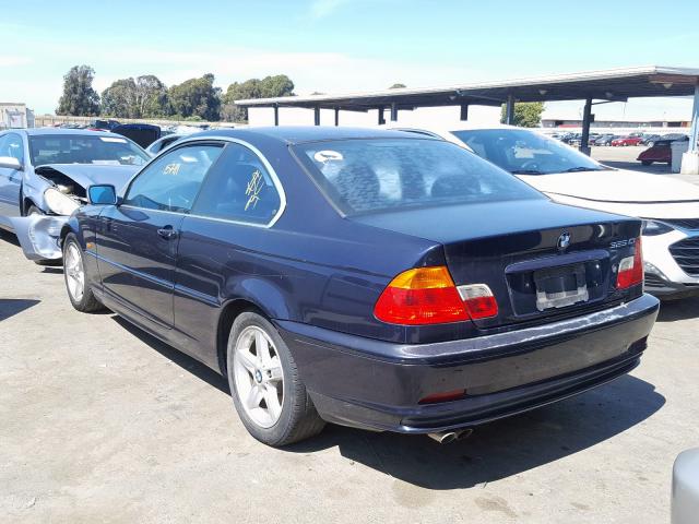 WBABN33462JW60726 - 2002 BMW 325 CI  photo 3