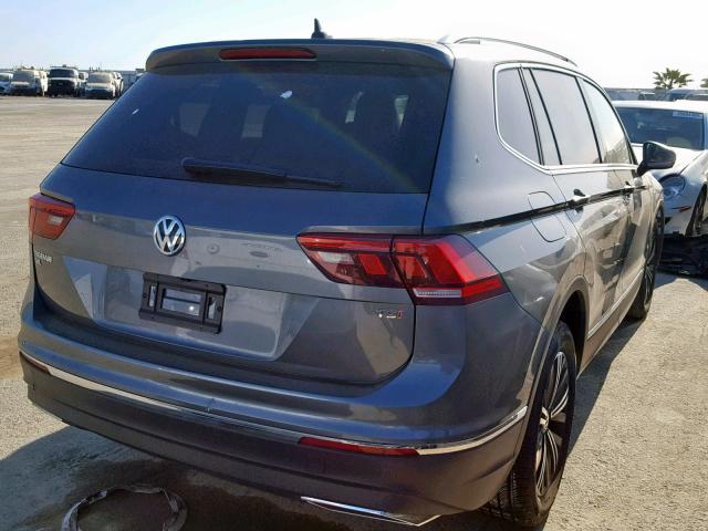 3VV3B7AX3JM059958 - 2018 VOLKSWAGEN TIGUAN SE BLUE photo 4