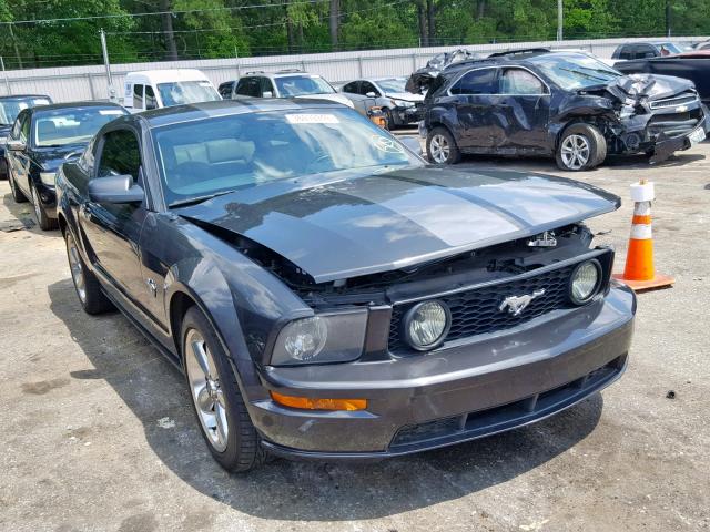 1ZVHT82H195128451 - 2009 FORD MUSTANG GT GRAY photo 1