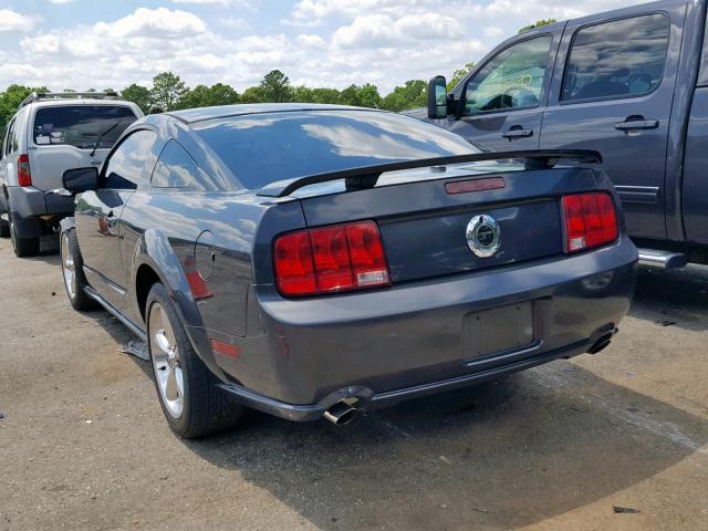 1ZVHT82H195128451 - 2009 FORD MUSTANG GT GRAY photo 3