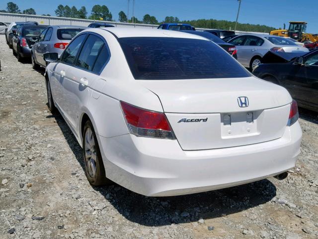 1HGCP26838A146935 - 2008 HONDA ACCORD EXL WHITE photo 3